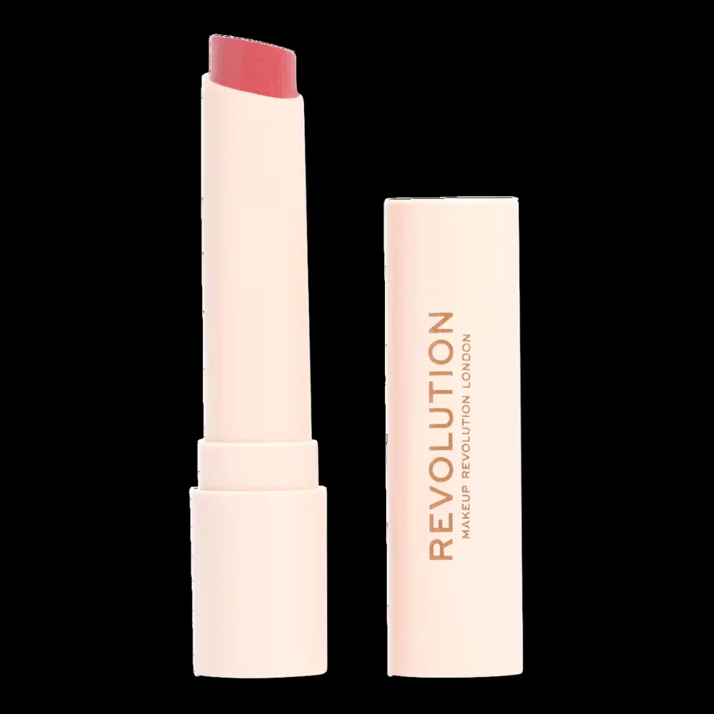 MAKEUP REVOLUTION - Pout Balm Rose Shine NIB